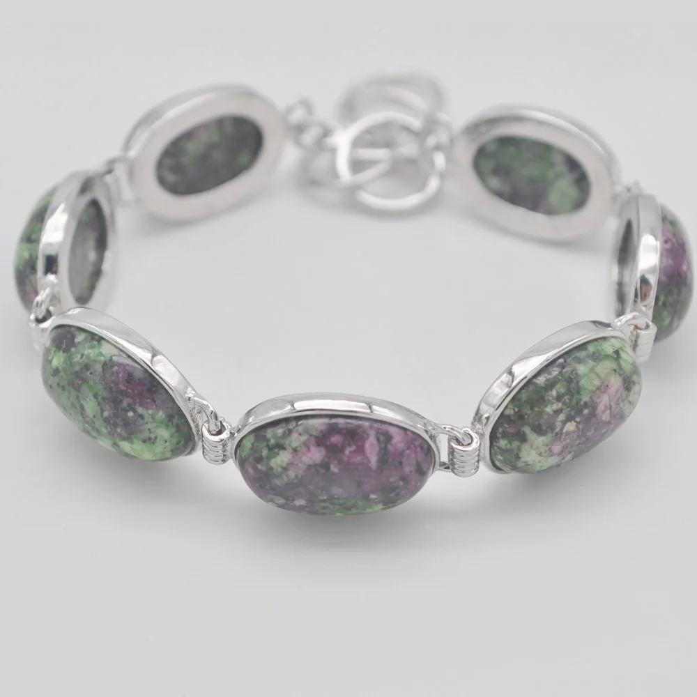 Red Green Zoisite Stone Beads Bracelet Bangle 8 Inch Jewelry For Woman Gift Making G060
Red Green Zoisite Stone Beads Bracelet Bangle 8 Inch Jewelry For Woman Gift Making G060