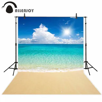 Allenjoy backdrop for photographic studio beautiful sandy beach tropical sea blue sky white clouds background summer photocall
Allenjoy backdrop for photographic studio beautiful sandy beach tropical sea blue sky white clouds background summer photocall