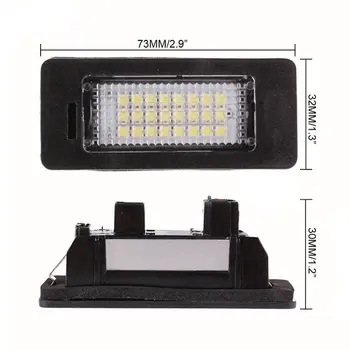 2 Pcs/Set Car Trunk LED License Plate Lights 24 Leds Lamp for BMW E39 E60 E90 X Series NJ88
2 Pcs/Set Car Trunk LED License Plate Lights 24 Leds Lamp for BMW E39 E60 E90 X Series NJ88
