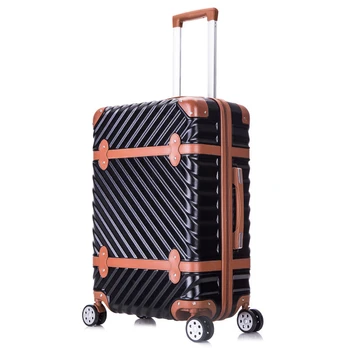 Large capacity super light luggage,abs pc hardside case long travel luggage,vintage wave shape luggage
Large capacity super light luggage,abs pc hardside case long travel luggage,vintage wave shape luggage
