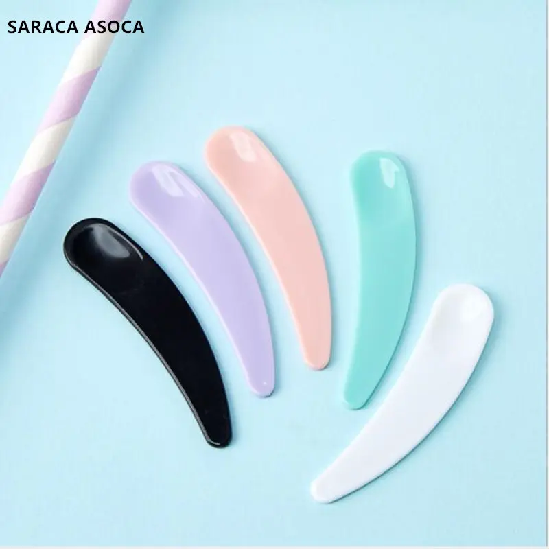 DIY PP Mask Stick Cream dispensing tools Crescent Small Spoon Plastic Face Cream spoon 10pcs/lot Cosmetic dispensing tool
DIY PP Mask Stick Cream dispensing tools Crescent Small Spoon Plastic Face Cream spoon 10pcs/lot Cosmetic dispensing tool