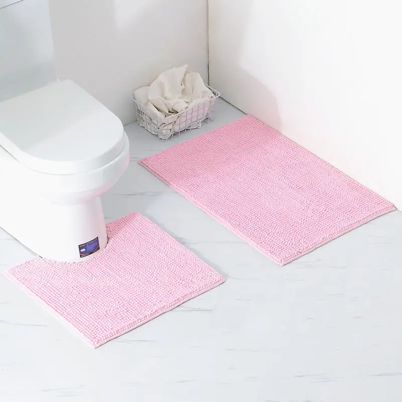 50*80cm 50*50cm Chenille Bathroom Mat Set Rectangle U Shape Toilet Rugs Kit Non-slip Bathtub Side Bath Carpets Toilet Mat badmat
50*80cm 50*50cm Chenille Bathroom Mat Set Rectangle U Shape Toilet Rugs Kit Non-slip Bathtub Side Bath Carpets Toilet Mat badmat