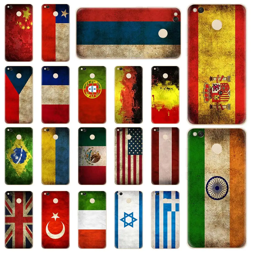 Flag Phone Case for Xiaomi mi A1 Max2 Mix2 for Xiaomi Redmi Note3 4X 5A 5X mi6 Vintage printing TPU soft Silicone Back Cover
Flag Phone Case for Xiaomi mi A1 Max2 Mix2 for Xiaomi Redmi Note3 4X 5A 5X mi6 Vintage printing TPU soft Silicone Back Cover