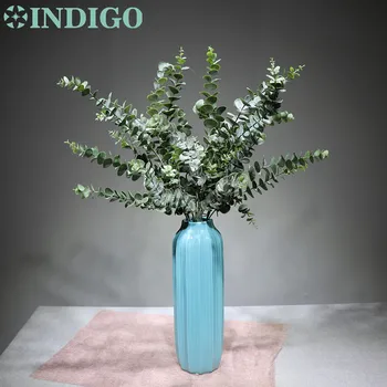 INDIGO-5 Stems Long Eucalyptus Leaf Silver Dollar Plastic Grass Decoration Artificial Plant Wedding Flower Party Free Shipping
INDIGO-5 Stems Long Eucalyptus Leaf Silver Dollar Plastic Grass Decoration Artificial Plant Wedding Flower Party Free Shipping
