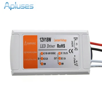 12V 1.5A 18W Power Supply AC/DC adapter transformers switch for LED Strip RGB ceiling Light bulb Driver Power Supply 90V-220V
12V 1.5A 18W Power Supply AC/DC adapter transformers switch for LED Strip RGB ceiling Light bulb Driver Power Supply 90V-220V