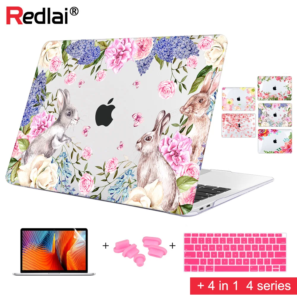 Redlai Crystal For Macbook Air Pro Retina Air 11 Pro 13 15 inch + Keyboard cover 2018 A1932 with Touch Bar HD Screen Film
Redlai Crystal For Macbook Air Pro Retina Air 11 Pro 13 15 inch + Keyboard cover 2018 A1932 with Touch Bar HD Screen Film