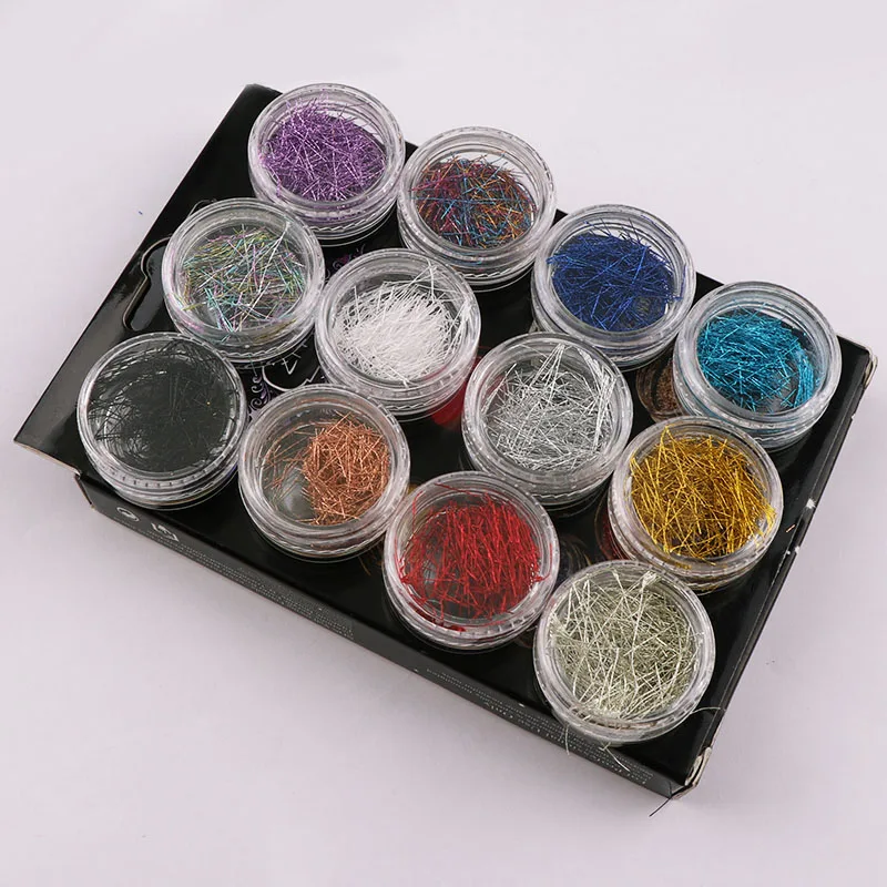 133*89mm 12 pcs/Box Golden Silver Rolls Copper Extra Tiny Wire Line DIY Nail Art Tips Japanese Style Nail Decoration
133*89mm 12 pcs/Box Golden Silver Rolls Copper Extra Tiny Wire Line DIY Nail Art Tips Japanese Style Nail Decoration