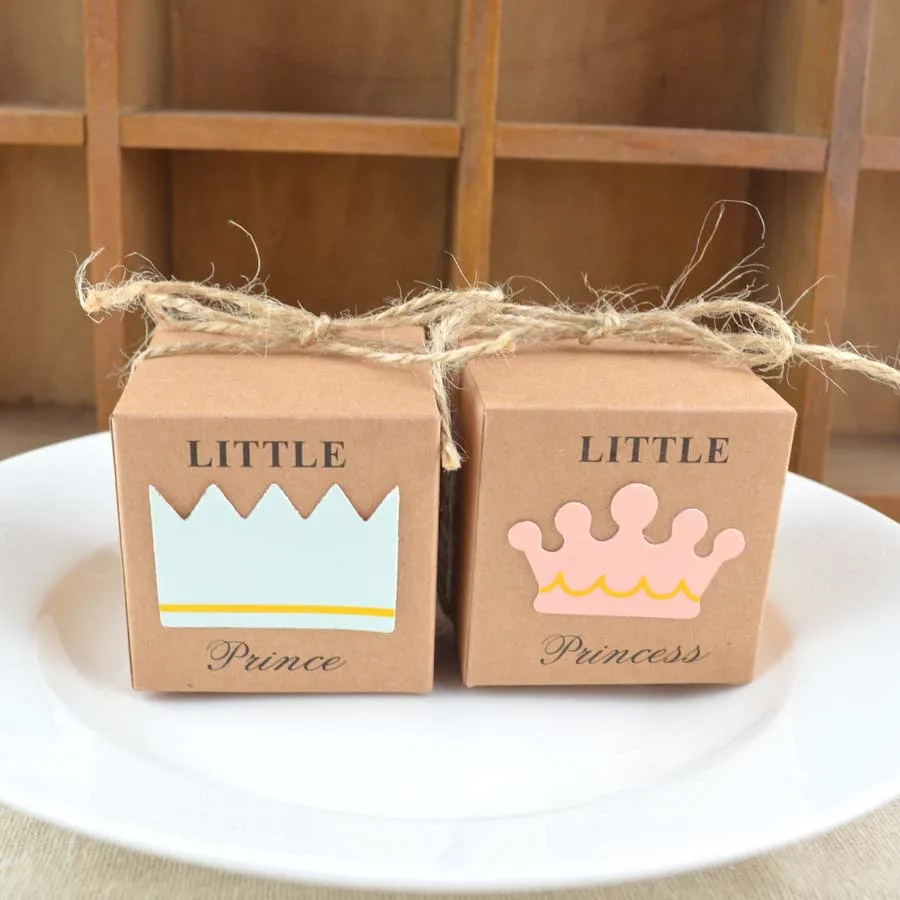 100Pcs/Lot Brown Kraft Paper Princess and Prince Baby Shower Little Baby's Birthdays Souvenir Gifts Packing Square Candy Boxes
100Pcs/Lot Brown Kraft Paper Princess and Prince Baby Shower Little Baby's Birthdays Souvenir Gifts Packing Square Candy Boxes