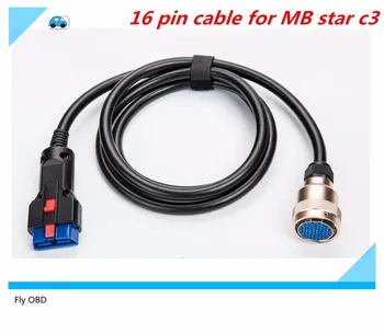 Top OBD2 16PIN Car connecting cable for MB star C3 obd2 Scanner obd 2 16 PIN Cable For car Diagnostic tool connector
Top OBD2 16PIN Car connecting cable for MB star C3 obd2 Scanner obd 2 16 PIN Cable For car Diagnostic tool connector
