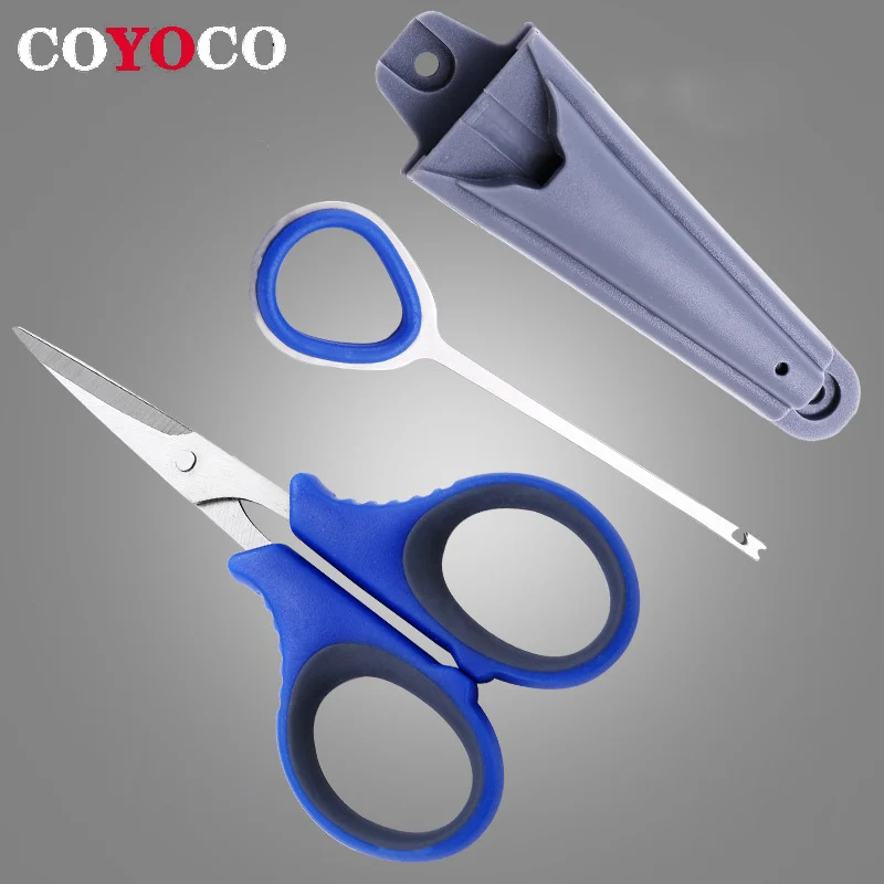COYOCO Fishing Scissors For Fishing Box Multifunction Stainless Steel With Decoupling Device Hook Picker Special Scissors
COYOCO Fishing Scissors For Fishing Box Multifunction Stainless Steel With Decoupling Device Hook Picker Special Scissors