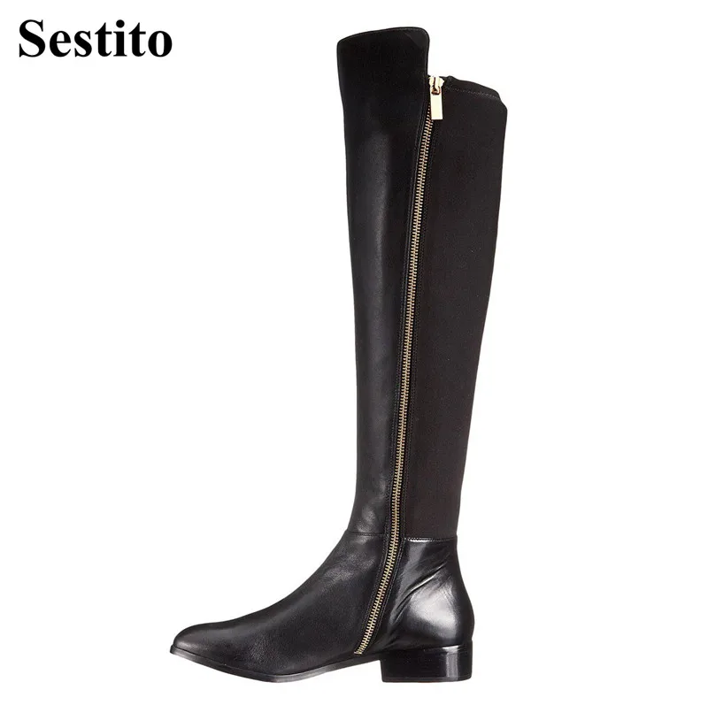 2018 European Style Women Solid Round Toe Knee-High knight Boots Spring/ Autumn Low Square Heel Side Zip Long Boots Ladies Shoes
2018 European Style Women Solid Round Toe Knee-High knight Boots Spring/ Autumn Low Square Heel Side Zip Long Boots Ladies Shoes