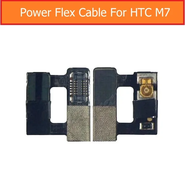 

Genuine control on/off power flex cable For HTC M7 801e 801s 801c 801n 802w 802t 802d Lock screen& power sleep keypad flex cable