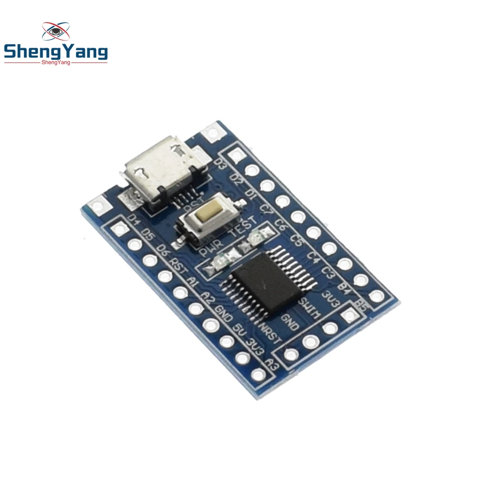 1pcs ShengYang STM8S103F3P6 system board STM8S STM8 development board minimum core board
1pcs ShengYang STM8S103F3P6 system board STM8S STM8 development board minimum core board