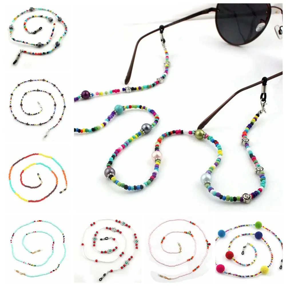10pc/lot Fashin colorful Beaded Sunglasses Chain Neck Cord Holder Pearl Beads Eyeglass Lanyard
10pc/lot Fashin colorful Beaded Sunglasses Chain Neck Cord Holder Pearl Beads Eyeglass Lanyard