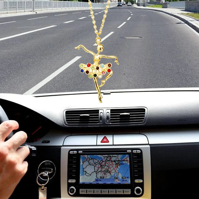 Car pendant creative alloy gold ballet dance girl rearview mirror decorative accessories car hanging tassel ornaments
Car pendant creative alloy gold ballet dance girl rearview mirror decorative accessories car hanging tassel ornaments