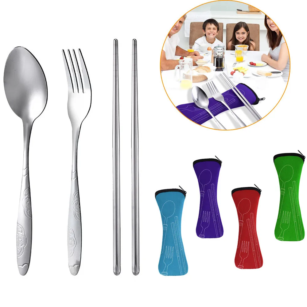 3Pcs Stainless Steel Fork Spoon Chopsticks Travel Camping Cutlery Multifunction Kitchen Supplies Coffee Scoop With Clip
3Pcs Stainless Steel Fork Spoon Chopsticks Travel Camping Cutlery Multifunction Kitchen Supplies Coffee Scoop With Clip