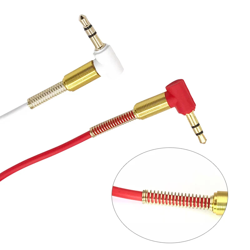 3.5mm Jack Audio Cable 3.5 Male to Male Cable Audio 90 Degree Right Angle AUX Cable for Car Headphone MP3/4 Aux Cord
3.5mm Jack Audio Cable 3.5 Male to Male Cable Audio 90 Degree Right Angle AUX Cable for Car Headphone MP3/4 Aux Cord