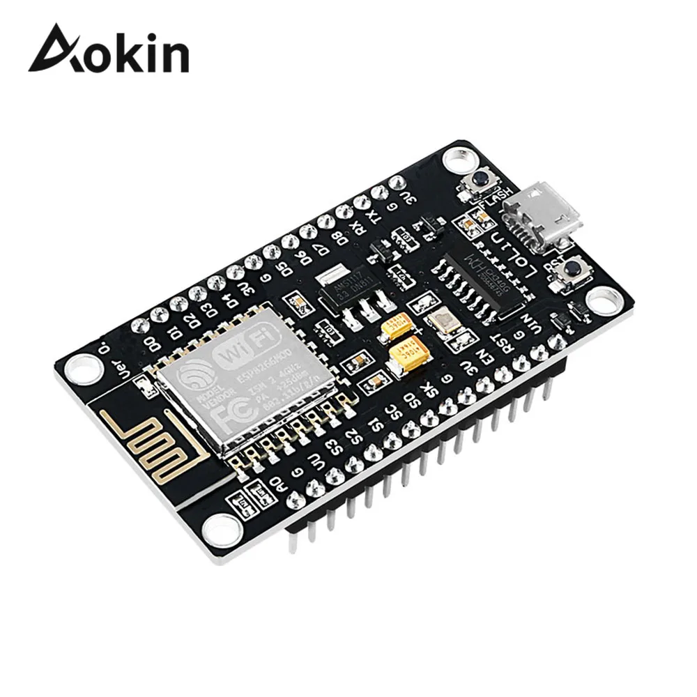 Wireless module nodemcu v3 esp8266 ch340 Lua WIFI development board with pcb Antenna usb port ESP32 ESP-12E CP2102 D1MINI
Wireless module nodemcu v3 esp8266 ch340 Lua WIFI development board with pcb Antenna usb port ESP32 ESP-12E CP2102 D1MINI