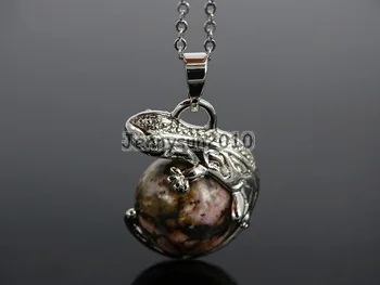Natural Black Line Rhodochrosite Gems Stone Round Ball Chakra Lizard Pendant Necklace Beads Healing Jewelry Design 10Pcs/Pack
Natural Black Line Rhodochrosite Gems Stone Round Ball Chakra Lizard Pendant Necklace Beads Healing Jewelry Design 10Pcs/Pack