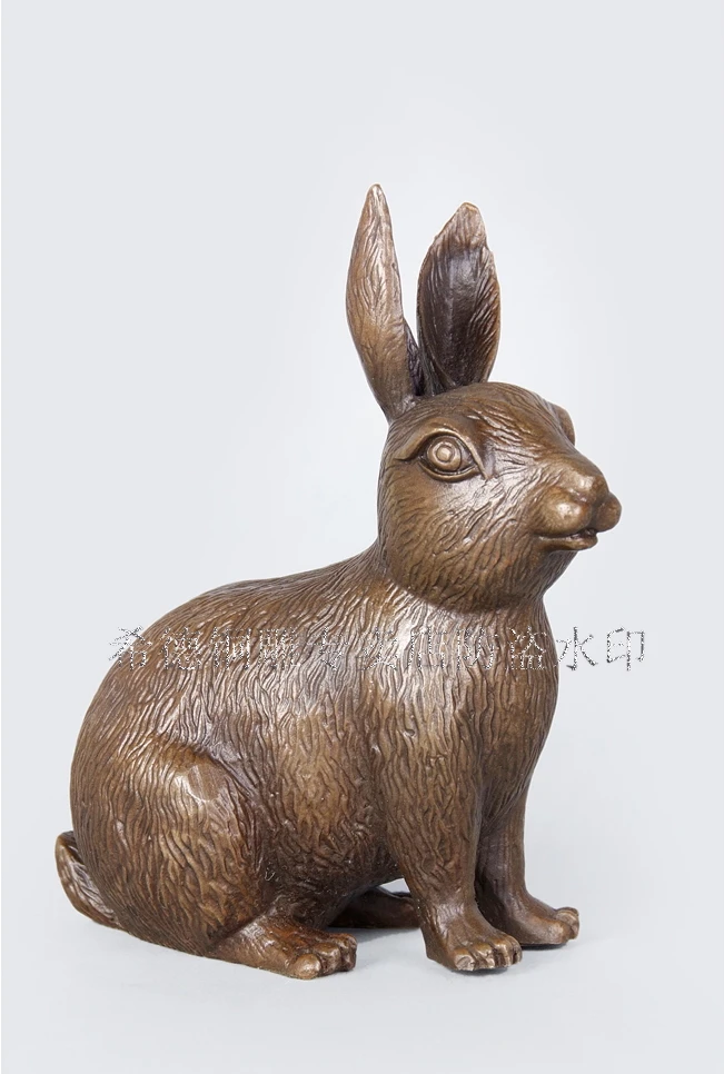 Bronze Art Crafts Business Gifts Feng Shui Chinese Zodiac Sculpture Rabbit Bronze Statue Free Shipping
Bronze Art Crafts Business Gifts Feng Shui Chinese Zodiac Sculpture Rabbit Bronze Statue Free Shipping