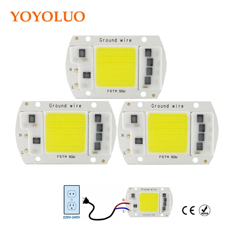 Led Cob Chip Beans AC 220V 230V Led Bulb 20W 30W 50W SMD Chip Lamp With Smart IC Drive DIY White / Warm White Outdoor Spotlight
Led Cob Chip Beans AC 220V 230V Led Bulb 20W 30W 50W SMD Chip Lamp With Smart IC Drive DIY White / Warm White Outdoor Spotlight