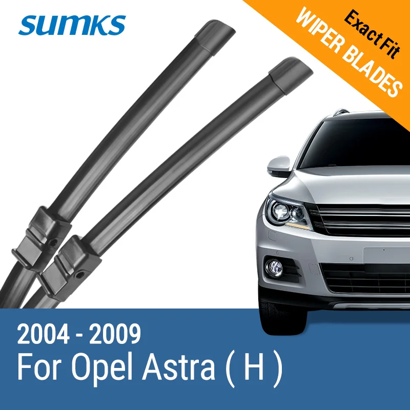 SUMKS Wiper Blades for Opel Astra H Coupe / Estate / GTC / Hatchback / Sport Hatch / Van / Covertible / Sedan
SUMKS Wiper Blades for Opel Astra H Coupe / Estate / GTC / Hatchback / Sport Hatch / Van / Covertible / Sedan