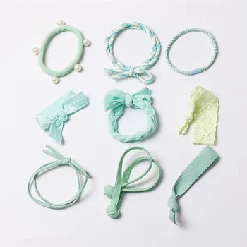 Retail 9pcs/set Fashion Hair Ties Simple Style Rubber Headbands Assorted Elastic Hair Bands Rubber Gum Rope Headwear
Retail 9pcs/set Fashion Hair Ties Simple Style Rubber Headbands Assorted Elastic Hair Bands Rubber Gum Rope Headwear