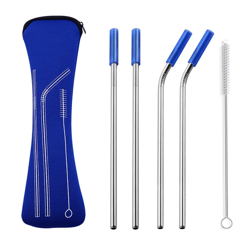 Reusable Beer Stainless Steel Straws with Silicone Tips with Clean Brush & Cloth Bag Wedding Party Healthy Bar Accessories
Reusable Beer Stainless Steel Straws with Silicone Tips with Clean Brush & Cloth Bag Wedding Party Healthy Bar Accessories