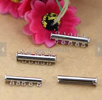 Clasp Charms 3 Sets Jewelry Clasps 5 Rows For Necklace Bracelet Jewelry Findings - DIY Accessory Jewelry Making
Clasp Charms 3 Sets Jewelry Clasps 5 Rows For Necklace Bracelet Jewelry Findings - DIY Accessory Jewelry Making