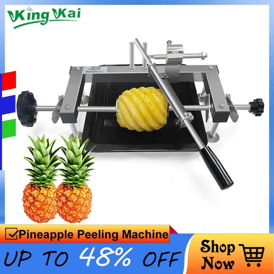 DIY Stainless Steel 304 Clean And Safe Home Useful Hand Pineapple Peeling Machine Power Tools
DIY Stainless Steel 304 Clean And Safe Home Useful Hand Pineapple Peeling Machine Power Tools
