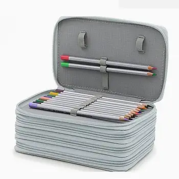 Wholesale Students Stationary Pen Eraser Pouch Organizer Bag 72 Inserting Large Capacity 4 Layers Pencil Holder Case 20pcs/lots
Wholesale Students Stationary Pen Eraser Pouch Organizer Bag 72 Inserting Large Capacity 4 Layers Pencil Holder Case 20pcs/lots