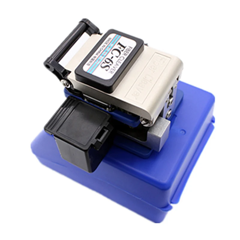FC 6S fiber cleaver Cold Contact With 12 BladeS FC-6S cutting fiber knife FTTH fiber cable cutter knife fiber cleaver tool
FC 6S fiber cleaver Cold Contact With 12 BladeS FC-6S cutting fiber knife FTTH fiber cable cutter knife fiber cleaver tool