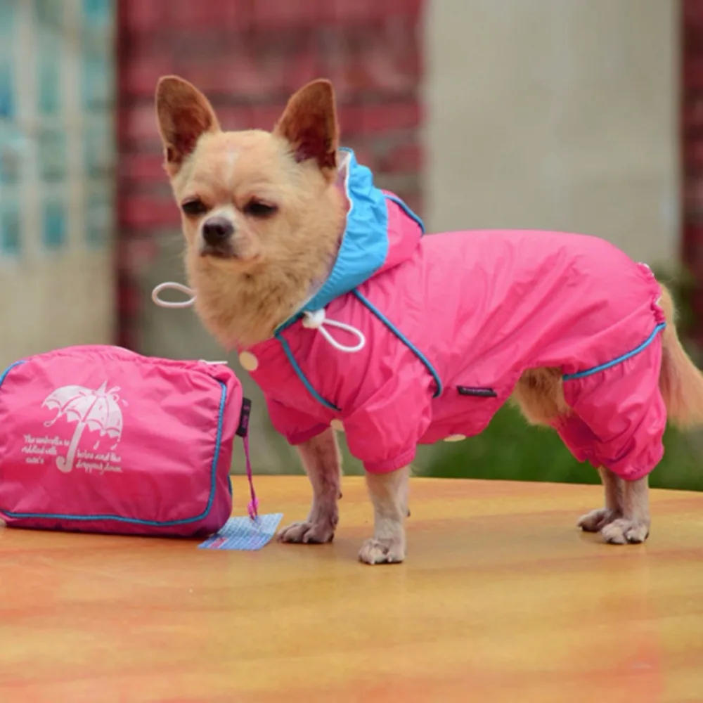 Waterproof Raincoat For Pet Dog Hoodie Pet Jumpsuit Pink Yellow Blue Dog Raincoat Clothes Apparel With Buggy Bag
Waterproof Raincoat For Pet Dog Hoodie Pet Jumpsuit Pink Yellow Blue Dog Raincoat Clothes Apparel With Buggy Bag
