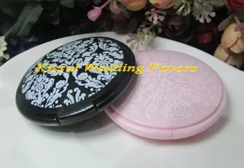 (60 Pieces/lot) Wedding gift of Elegant Black and White Damask Mirror Compact Purse Favors For Bridal shower make up mirror
(60 Pieces/lot) Wedding gift of Elegant Black and White Damask Mirror Compact Purse Favors For Bridal shower make up mirror