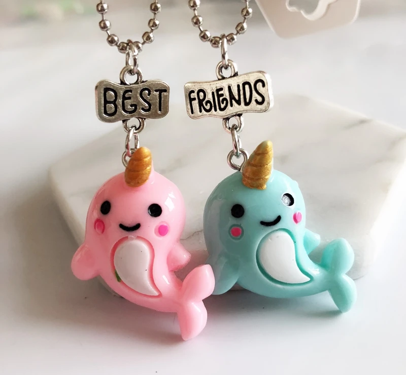 New Fashion 1set Simulation Resin Dolphin Pendant Best Friends Necklace BFF Food Chain Necklace Children Jewelry Gift, Fashion
New Fashion 1set Simulation Resin Dolphin Pendant Best Friends Necklace BFF Food Chain Necklace Children Jewelry Gift, Fashion