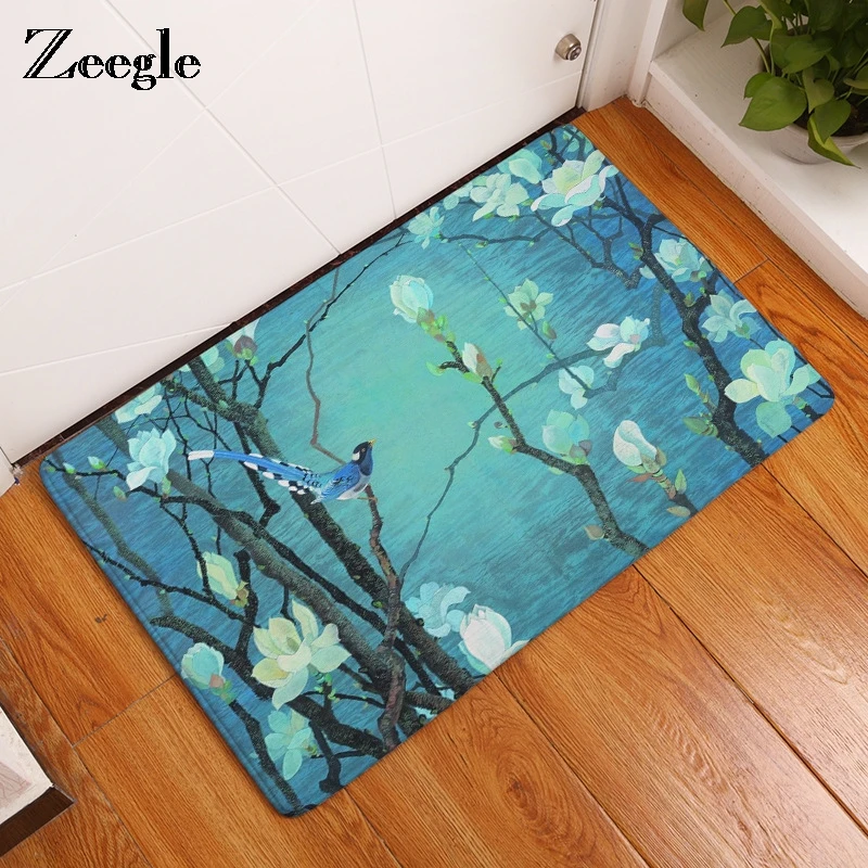 Zeegle New Design Dust Entrance Doormats Bird Printed Carpet For Living Room Bedroom Mat Anti-slip Floor Mats Kitchen Rug
Zeegle New Design Dust Entrance Doormats Bird Printed Carpet For Living Room Bedroom Mat Anti-slip Floor Mats Kitchen Rug