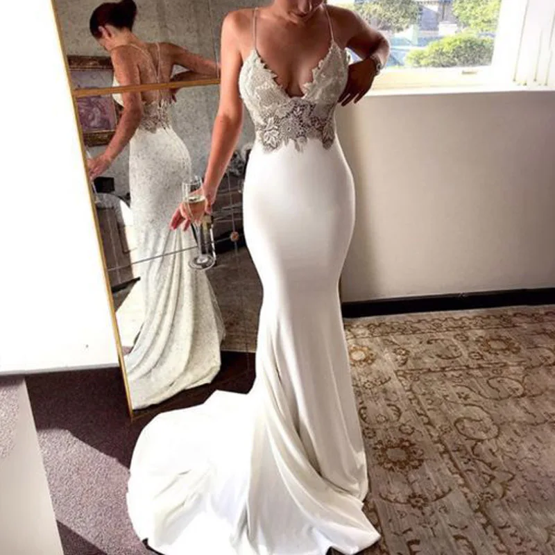Womens Dress Ladies Gown Bridesmaid V Neck Bodycon Fashion Prom Elegant Long Wedding Slim Fit party dress
Womens Dress Ladies Gown Bridesmaid V Neck Bodycon Fashion Prom Elegant Long Wedding Slim Fit party dress