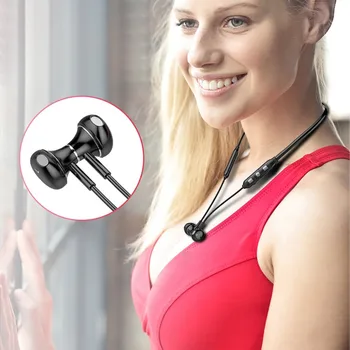 Bluetooth Neck-mounted Headset Wireless Binaural Stereo Earbud Magnetic Suspended Earphpones Support TF Card With Mic
Bluetooth Neck-mounted Headset Wireless Binaural Stereo Earbud Magnetic Suspended Earphpones Support TF Card With Mic