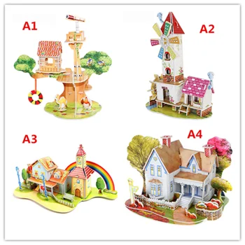 3D DIY Puzzle Jigsaw Baby toy Kid Early learning Castle Construction pattern For Children Brinquedo Educativo Houses PuzzleRP60
3D DIY Puzzle Jigsaw Baby toy Kid Early learning Castle Construction pattern For Children Brinquedo Educativo Houses PuzzleRP60