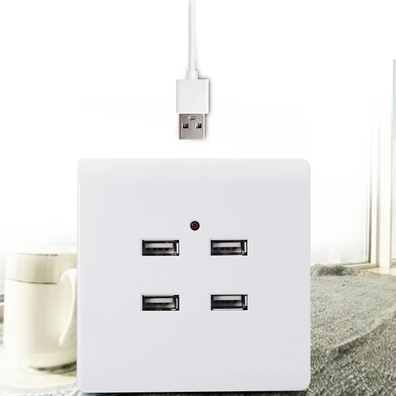 AC/DC USB Wall Socket Charger Power Adapter Plug Outlet Plate Panel 220V To 5V White Safe Dual USB three Electrical Sockets
AC/DC USB Wall Socket Charger Power Adapter Plug Outlet Plate Panel 220V To 5V White Safe Dual USB three Electrical Sockets