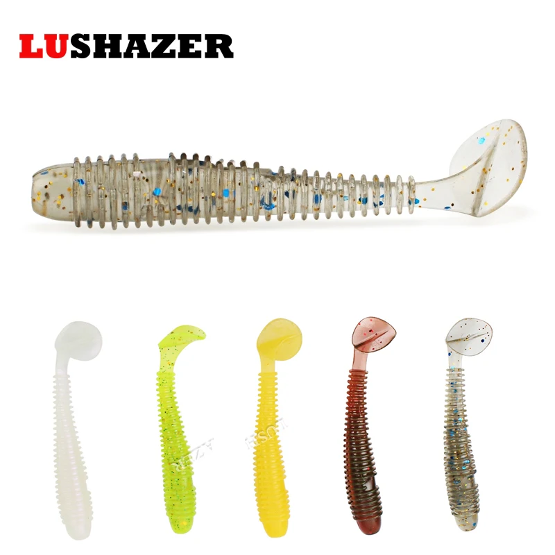 6pcs/lot LUSHAZER fishing soft lure 2.7g 7cm pesca carp fishing bait isca artificial soft baits China swimbait fishing tackle
6pcs/lot LUSHAZER fishing soft lure 2.7g 7cm pesca carp fishing bait isca artificial soft baits China swimbait fishing tackle