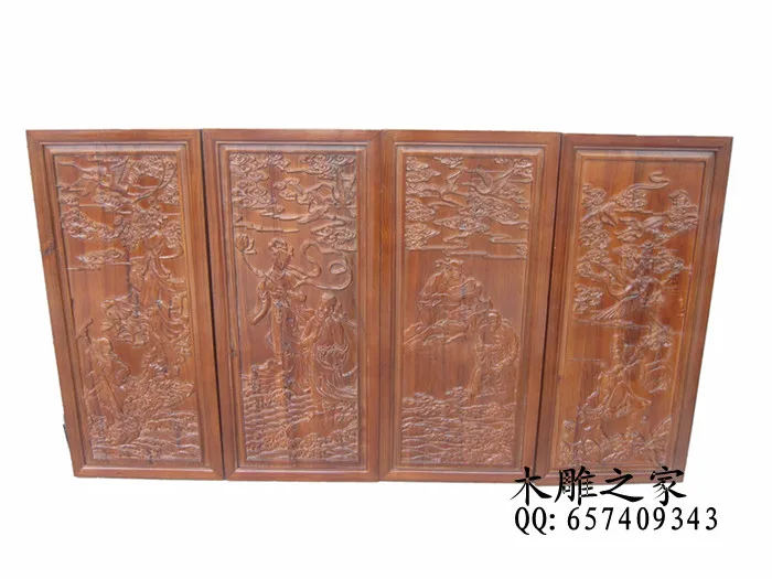 Dongyang woodcarving The Eight Immortals Crossing the Sea four screen hanging screen office partition wall Chinese decoration wo
Dongyang woodcarving The Eight Immortals Crossing the Sea four screen hanging screen office partition wall Chinese decoration wo