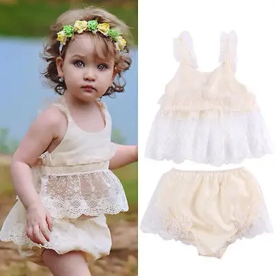 Pudcoco 2018 Newborn Baby Girl Clothes White Lace Floral Tops Vest+Briefs Pants Outfits Set Sunsuit 0-24M
Pudcoco 2018 Newborn Baby Girl Clothes White Lace Floral Tops Vest+Briefs Pants Outfits Set Sunsuit 0-24M
