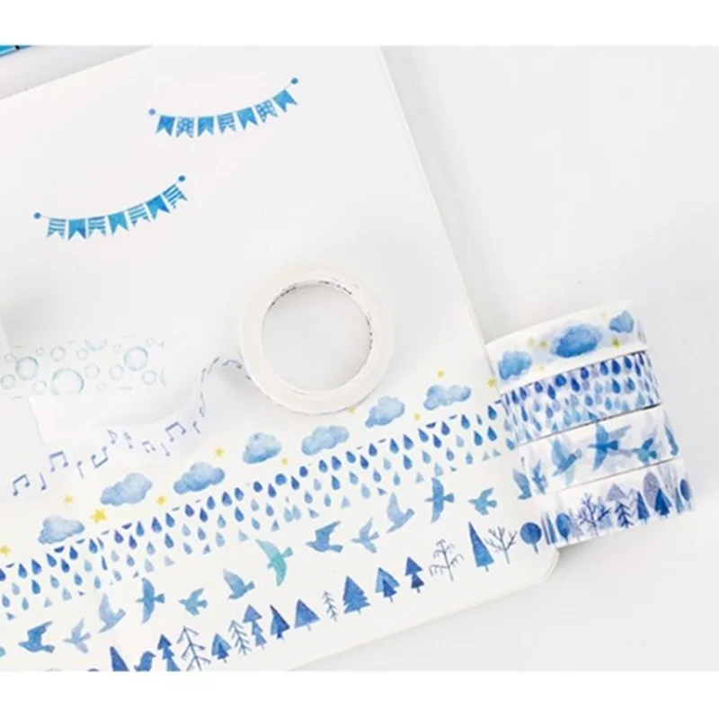 8 pcs/Lot Blue world masking tape set 15mm*7m scrapbooking sticker washitape School supplies cinta adhesiva decorativa FJ682
8 pcs/Lot Blue world masking tape set 15mm*7m scrapbooking sticker washitape School supplies cinta adhesiva decorativa FJ682