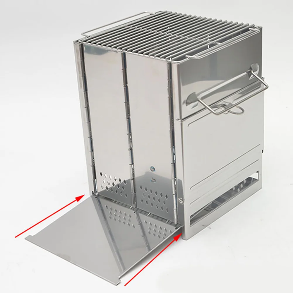 Picnic Portable Camping Practical Outdoor Lightweight Barbecue Stove Stainless Steel Folding Cooking Grill Mini Wood Burning
Picnic Portable Camping Practical Outdoor Lightweight Barbecue Stove Stainless Steel Folding Cooking Grill Mini Wood Burning