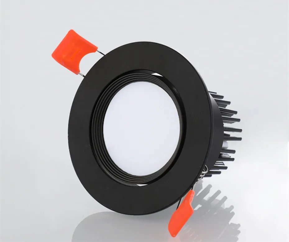 Adjustable LED Downlight Dimmable Ceiling lamp 5W 9W 12W Warm White/Natural White/Cold White Recessed LED Lamp Spot Light