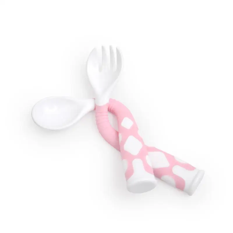2PCs/Set Flexible Baby Spoon Fork Set Adjustable Elbow Training Kit Children Feeder Tableware Safety Feeding Flatware 14.5*3cm
2PCs/Set Flexible Baby Spoon Fork Set Adjustable Elbow Training Kit Children Feeder Tableware Safety Feeding Flatware 14.5*3cm