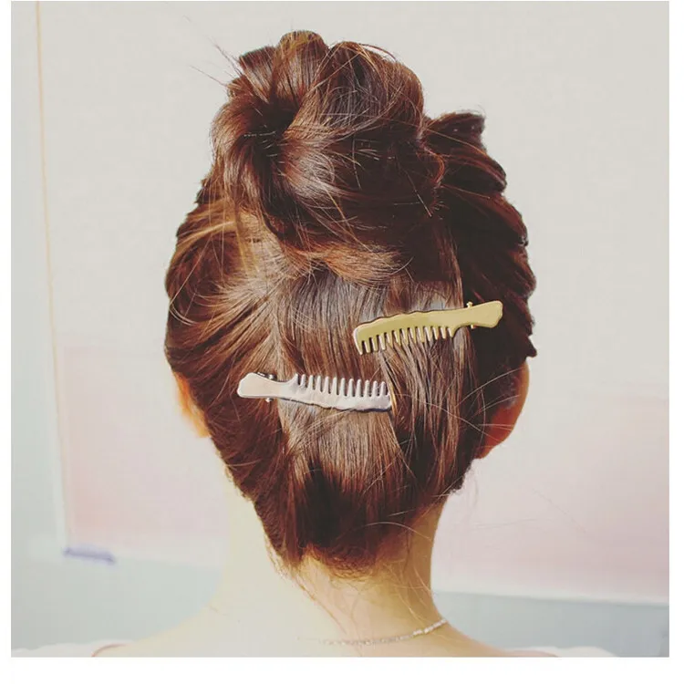 Fashion Metal Leaf Hair Clip Barrettes Hairpin Barrette Hair Claws Women Girls Trend Charm Comb
Fashion Metal Leaf Hair Clip Barrettes Hairpin Barrette Hair Claws Women Girls Trend Charm Comb