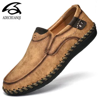 High Quality Genuine Leather Shoes Men Brand Footwear Non-slip Thick Sole Fashion Men's Casual Sneakers chaussure homme ete 2019
High Quality Genuine Leather Shoes Men Brand Footwear Non-slip Thick Sole Fashion Men's Casual Sneakers chaussure homme ete 2019