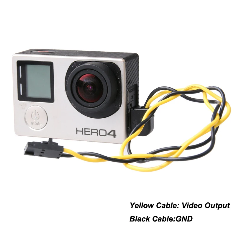 30cm Go pro Hero3 5.8G Transmitter FPV AV Video Real-time Output Cable for Gopro Hero 3 Hero 3+ Hero4 Camera Universal Accessory
30cm Go pro Hero3 5.8G Transmitter FPV AV Video Real-time Output Cable for Gopro Hero 3 Hero 3+ Hero4 Camera Universal Accessory